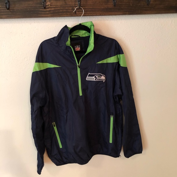 Mens Seattle Seahawks Windbreaker 